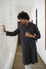 Black Printed Long Kurta